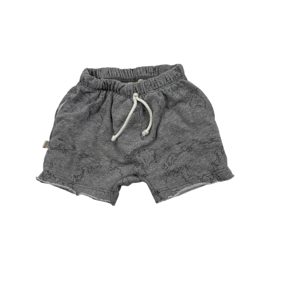Childhoods Clothing Gray Maps Boy Shorts